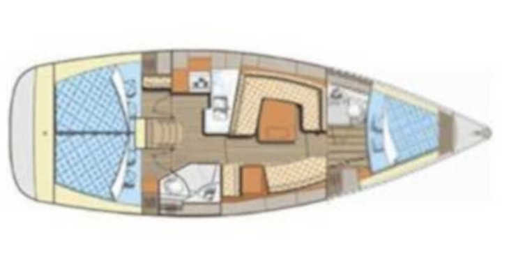 Louer voilier à Marina Kremik - Elan 384 Impression