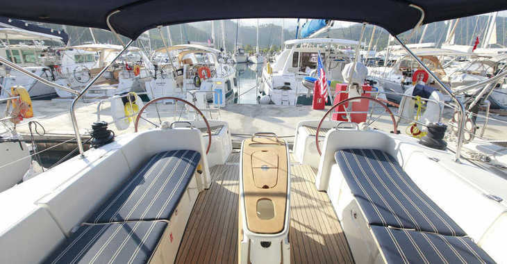 Rent a sailboat in Orhaniye marina - Cyclades 50.5
