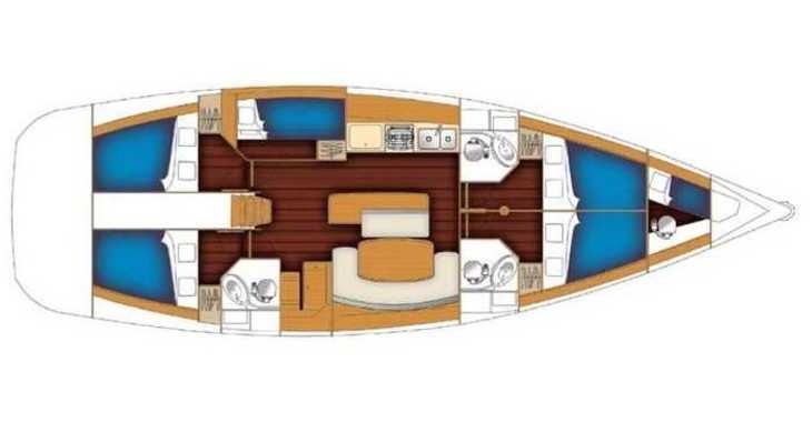 Louer voilier à Orhaniye marina - Cyclades 50.5