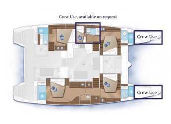 Rent a catamaran in Porto Capo d'Orlando Marina - Lagoon 52F