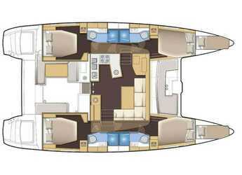 Louer catamaran à Marina Kastela - Lagoon 450  F