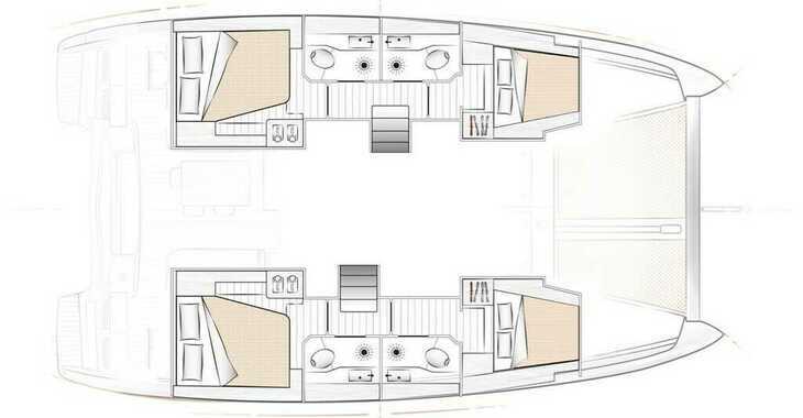 Rent a catamaran in ACI Marina Dubrovnik - Excess 12