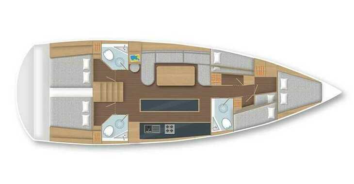 Louer voilier à Trogir (ACI marina) - D&D Kufner 50 I.