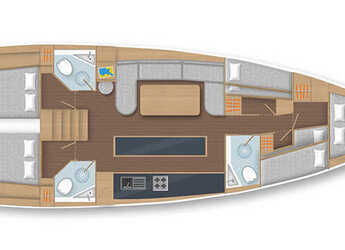 Chartern Sie segelboot in Trogir (ACI marina) - D&D Kufner 50 I.