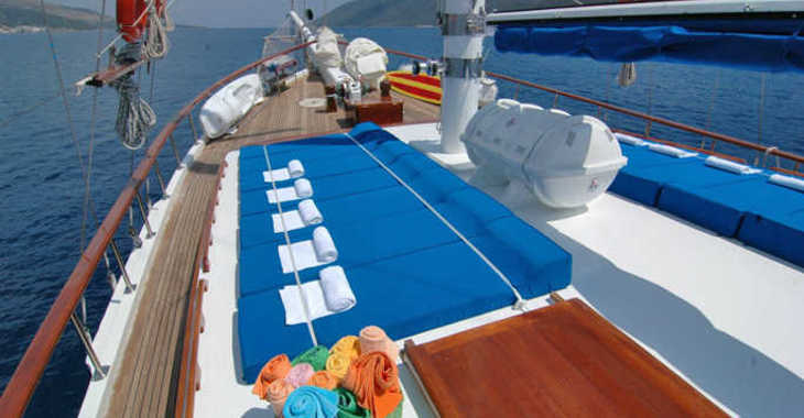 Rent a schooner in Bodrum Marina - Gulet Sunworld 8 (Luxury)