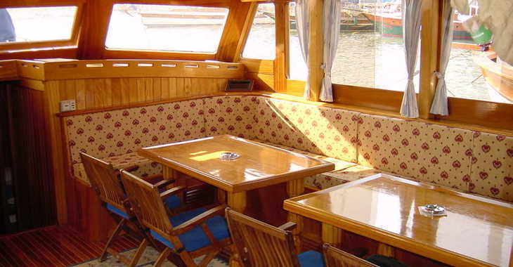 Rent a schooner in Bodrum Marina - Gulet Yildizhanlar
