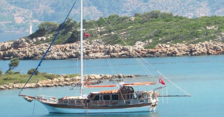 Rent a schooner in Bodrum Marina - Gulet Tayfun