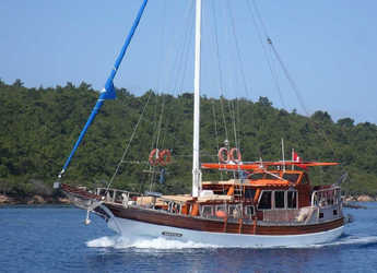 Rent a schooner in Bodrum Marina - Gulet Tayfun