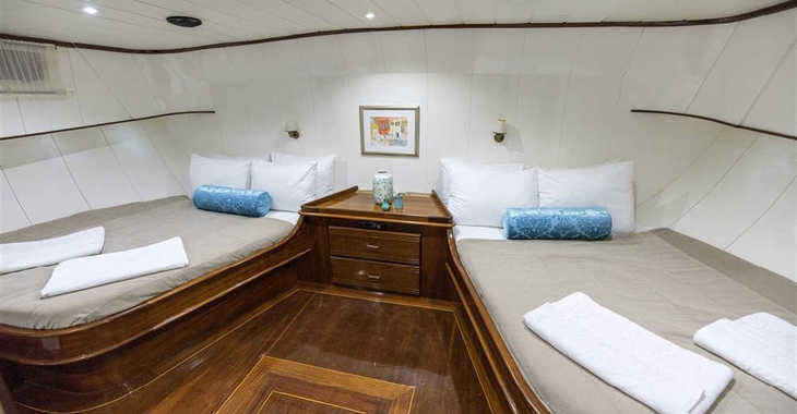 Rent a schooner in Bodrum Marina - Gulet Faralya (Luxury)