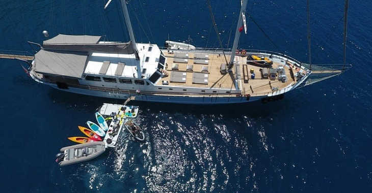 Rent a schooner in Bodrum Marina - Gulet White soul