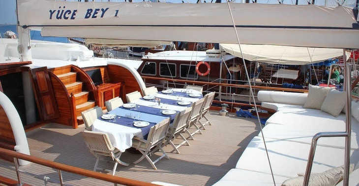 Rent a schooner in Netsel Marina - Gulet Yucebey 1