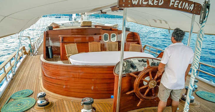 Rent a schooner in Netsel Marina - Gulet Wicked Felina