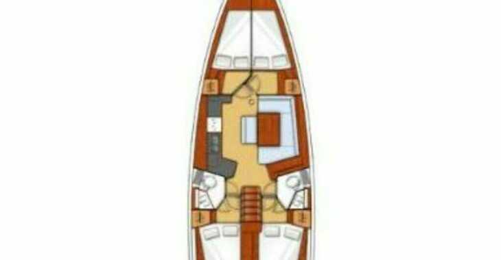Rent a sailboat in Marina Kastela - Oceanis 45 - 4 cab.