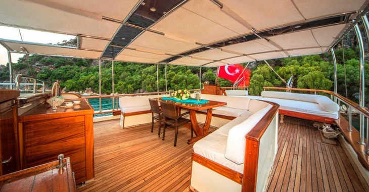 Rent a schooner in Netsel Marina - Gulet Sergul Sultan