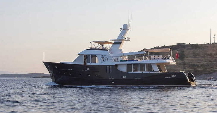 Chartern Sie yacht in Bodrum Marina - Trawler Troy explorer