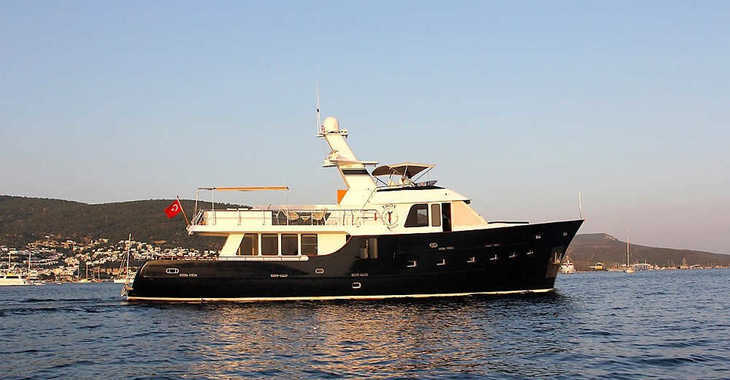Louer yacht à Bodrum Marina - Trawler Troy explorer