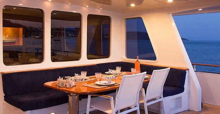 Rent a yacht in Bodrum Marina - Trawler Troy explorer