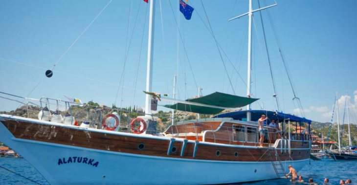 Rent a schooner in Ece Marina - Gulet Alaturka 1
