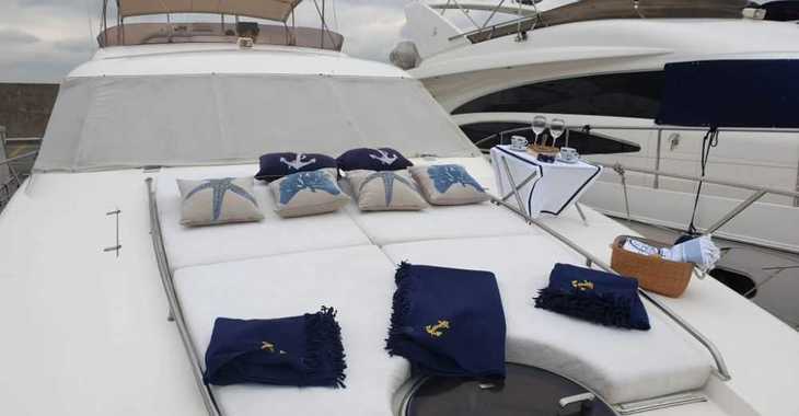 Rent a yacht in Bodrum Marina - Fairline Squadron 65