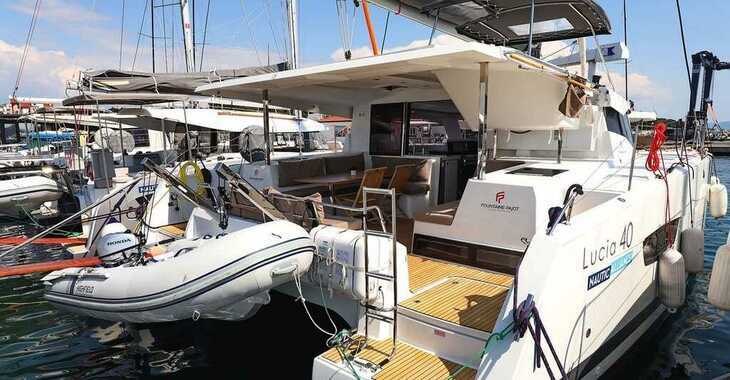 Rent a catamaran in ACI Marina Vodice - Fountaine Pajot Lucia 40