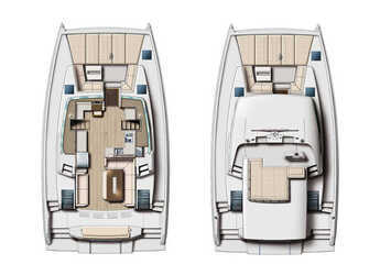 Louer catamaran à Marina Kastela - Bali 4.8 - 6 cab.
