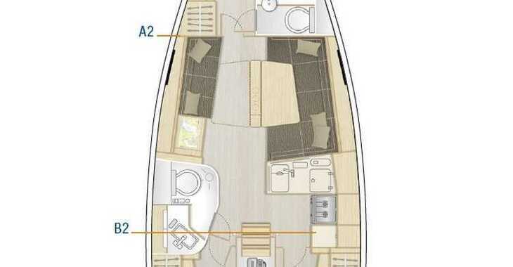 Rent a sailboat in Marina Kornati - Hanse 388