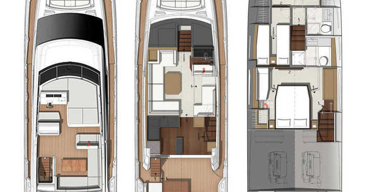 Chartern Sie yacht in Marina Kornati - Prestige 520 Flybridge