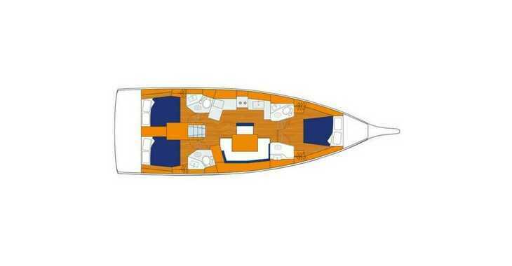 Louer voilier à Marina Fort Louis - Sunsail 46 Mon (Classic)