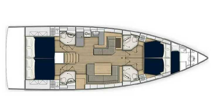 Rent a sailboat in Wickhams Cay II Marina - Moorings 52.4 (Club)