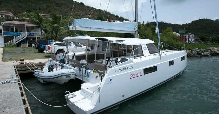 Rent a catamaran in Nanny Cay - Nautitech 40 Open - 4 + 1 cab.