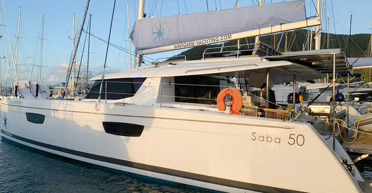 Louer catamaran à Nanny Cay - Fountaine Pajot Saba 50 - 6 cab
