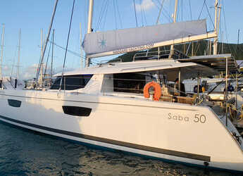 Rent a catamaran in Nanny Cay - Fountaine Pajot Saba 50 - 6 cab