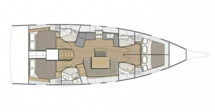Rent a sailboat in Marina Cala de Medici - Oceanis 46.1