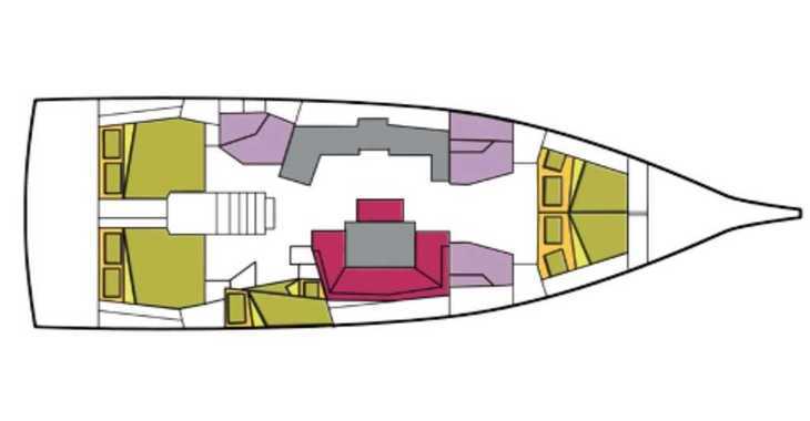 Louer voilier à Marina Cala de Medici - Oceanis 46.1 (5 cab)
