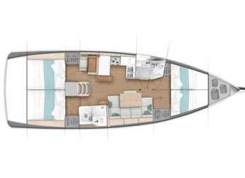 Chartern Sie segelboot in Marina del Sur. Puerto de Las Galletas - Sun Odyssey 440
