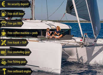 Rent a catamaran in Porto di Porto Pozzo - Lagoon 40