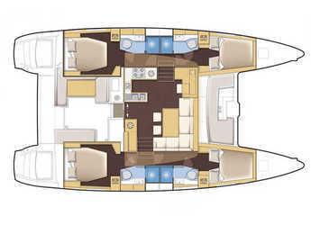 Rent a catamaran in Marina di Portisco - Lagoon 450 Flybridge