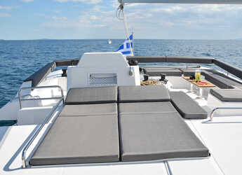 Chartern Sie katamaran in Mykonos Marina - Dufour Catamaran 48