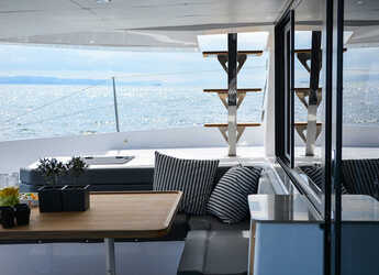 Chartern Sie katamaran in Mykonos Marina - Dufour Catamaran 48