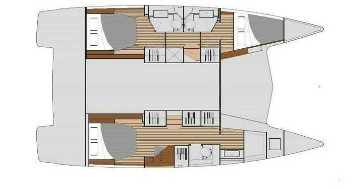 Rent a catamaran in Marina Baotić - Isla 40