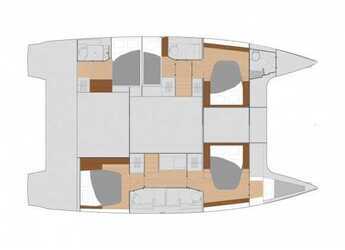 Rent a catamaran in Marina Baotić - Saona 47