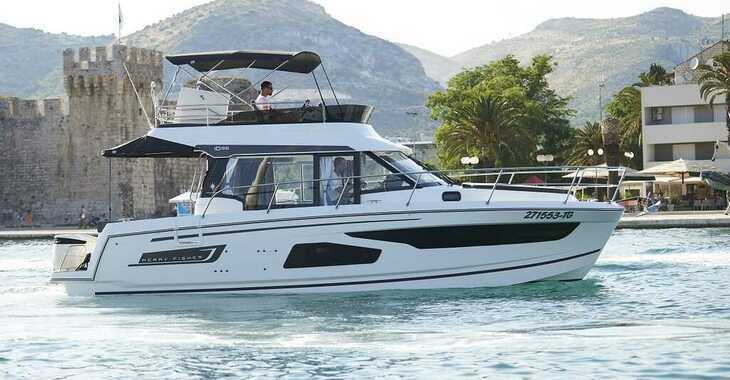 Rent a motorboat in Trogir (ACI marina) - Jeanneau Merry Fisher 1095 FLY