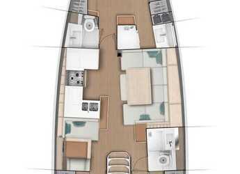 Rent a sailboat in D-Marin Gocek - Sun Odyssey 490 - 3 cab.