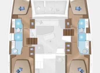 Chartern Sie katamaran in D-Marin Gocek - Lagoon 42 - 4 cab.