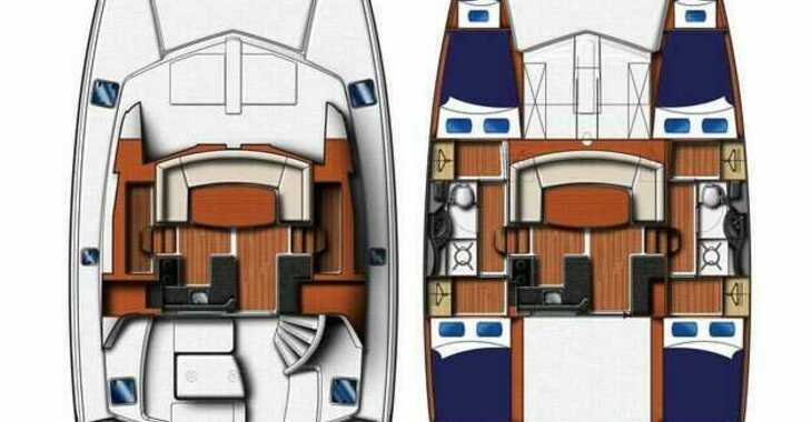 Rent a power catamaran  in Marina Mandalina - Leopard 39 PC - 4 + 2 cab.