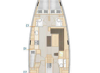 Alquilar velero en Marina Kastela - Hanse 508 - 5 + 1 cab.