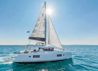 Rent a catamaran in Alimos Marina - Lagoon 42 A/C & GEN