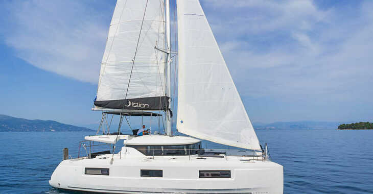 Rent a catamaran in Marina Gouvia - Lagoon 46 A/C & GEN & WM