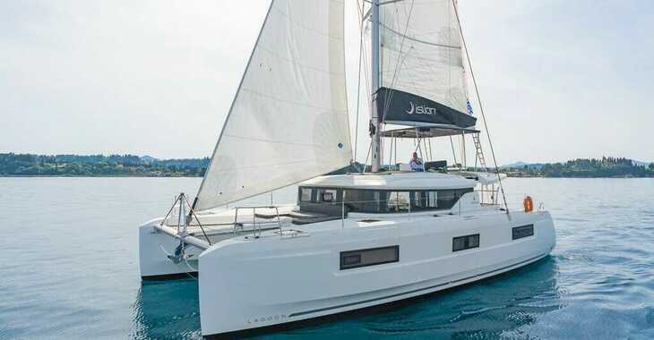 Rent a catamaran in Marina Gouvia - Lagoon 46 A/C & GEN & WM