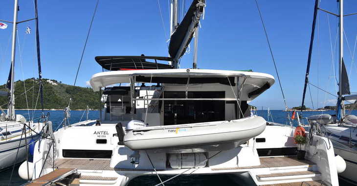 Rent a catamaran in Marina Skiathos  - Lagoon 42 (AC, Gen, Watermaker)